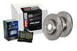 StopTech 908.35056 OE look Silver Rotors. Centric premium pads. OE vane design. Low dust. Quiet - Truck Part Superstore
