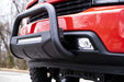 Rough Country B-C4072 19-20 Silverado/Sierra 1500 Bull Bar w/LED Light Bar Black Rough Country - Truck Part Superstore