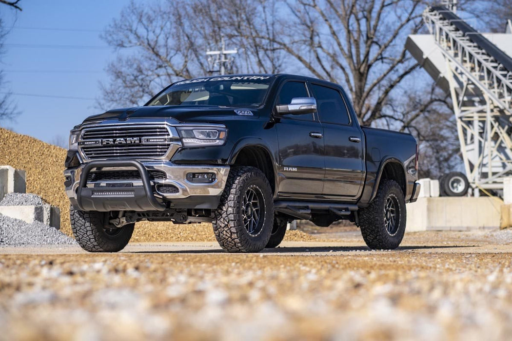 Rough Country B-D4091 Dodge 09-18 RAM 1500 Bull Bar w/LED Light Bar Black Rough Country - Truck Part Superstore