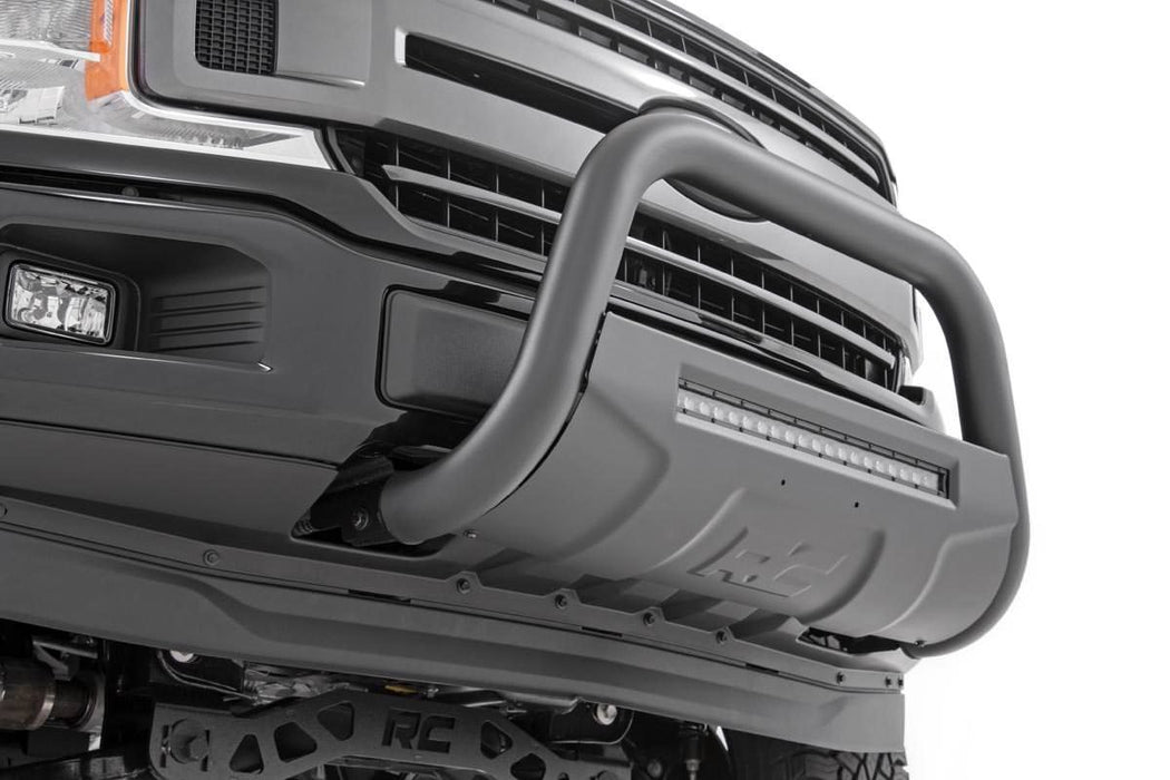 Rough Country B-F4041 Ford 04-20 F-150 Bull Bar w/LED Light Bar Black Rough Country - Truck Part Superstore