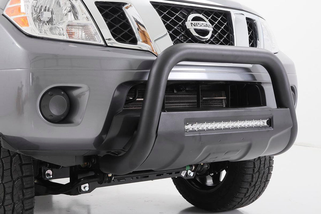 Rough Country B-N4150 Nissan 05-19 Frontier Bull Bar w/LED Light Bar Black Rough Country - Truck Part Superstore
