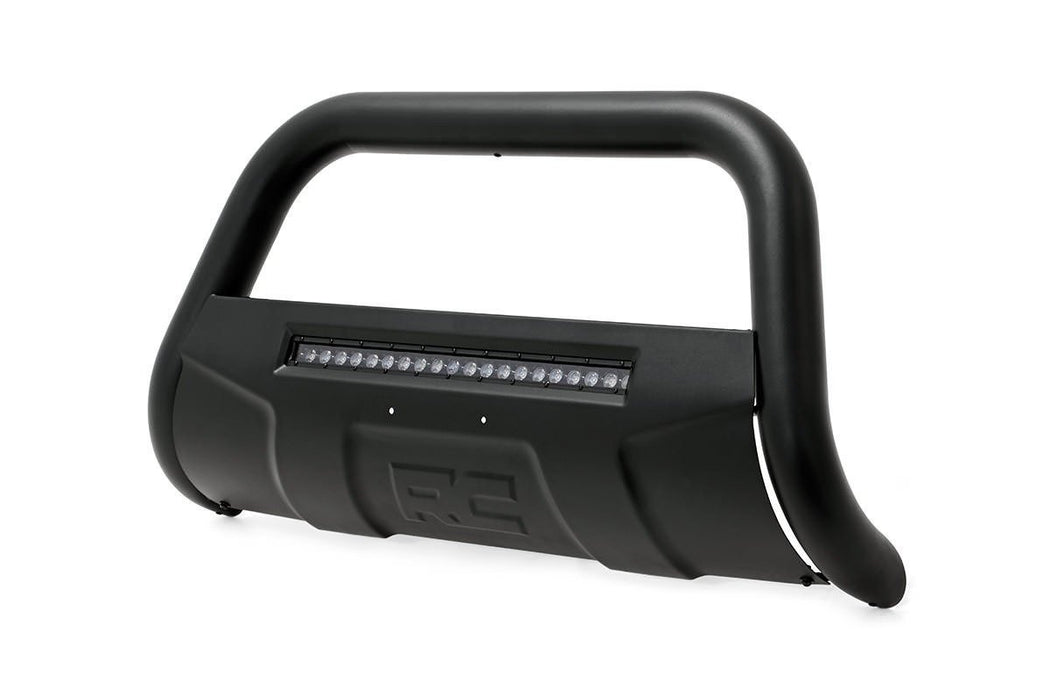 Rough Country B-N4150 Nissan 05-19 Frontier Bull Bar w/LED Light Bar Black Rough Country - Truck Part Superstore