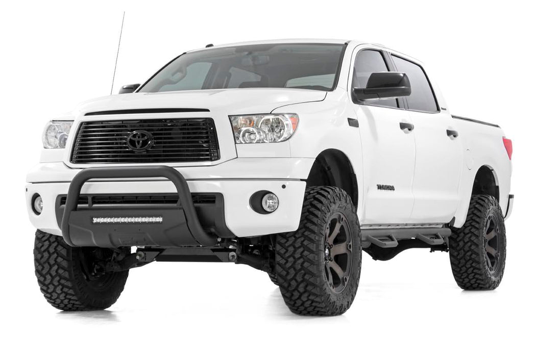 Rough Country B-T4071 Toyota 07-20 Tundra Bull Bar w/LED Light Bar Black Rough Country - Truck Part Superstore