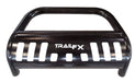 TrailFX B0010B Pwdr Ctd Black Steel 3 In Dia W/Skid Plate - Truck Part Superstore