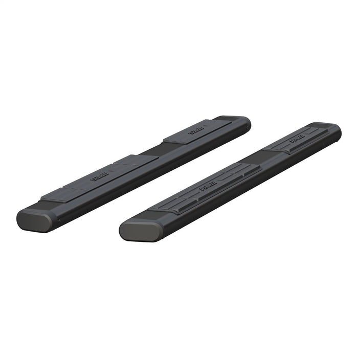 ARIES B2875 ARIES B2875 75-Inch Oval Black Aluminum Nerf Bars; Brackets Sold Separately - Truck Part Superstore