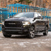 ARIES B2885 ARIES B2885 85-Inch Oval Black Aluminum Nerf Bars; Brackets Sold Separately - Truck Part Superstore