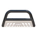 ARIES B35-3006 3in. Black Steel Bull Bar; Select Ford F-250; F-350 Super Duty - Truck Part Superstore