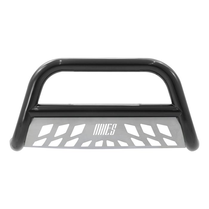ARIES B35-4006-3 Stealth 3in. Black Stainless Bull Bar; Select Silverado; Sierra 2500; 3500 HD - Truck Part Superstore