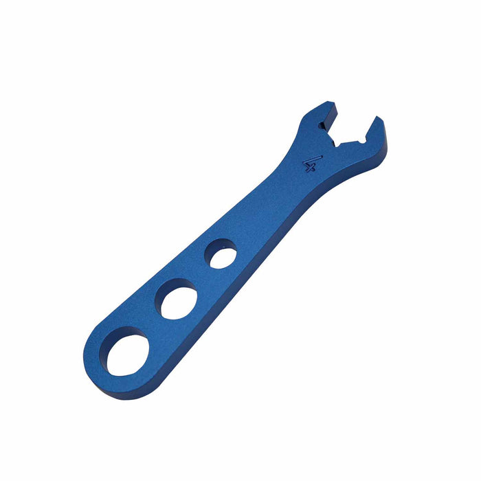 SpeedFx 5804 #4 Hex (9/16 Inch) Anodized Blue Alum Single - Truck Part Superstore