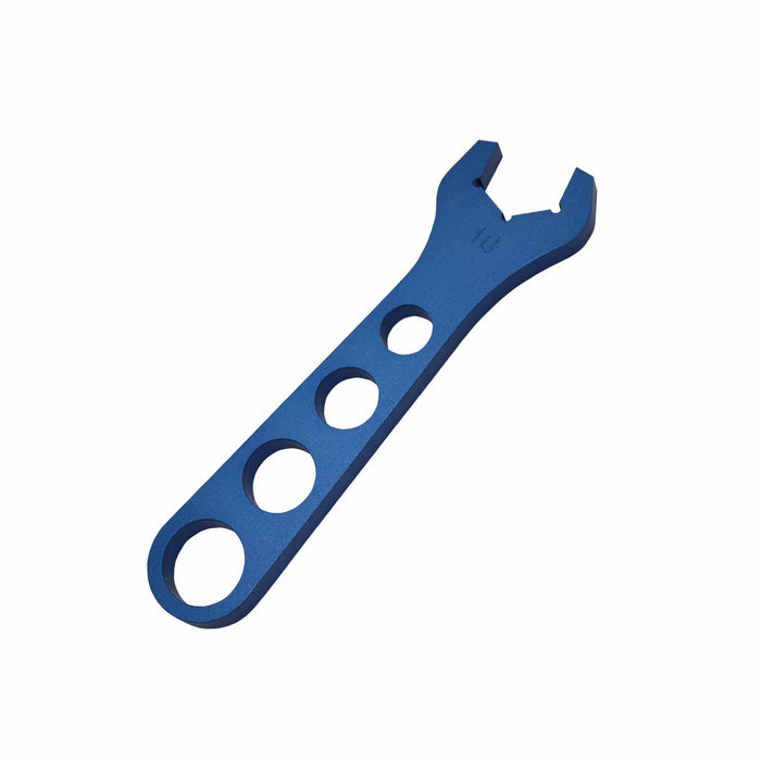 SpeedFx 5810 #10 Hex (1 Inch) Anodized Blue Alum Single - Truck Part Superstore