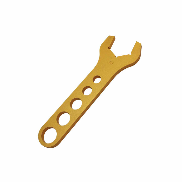 SpeedFx 5816 #16 Hex (1-1/2 Inch) Anodized Yellow Alum Single - Truck Part Superstore