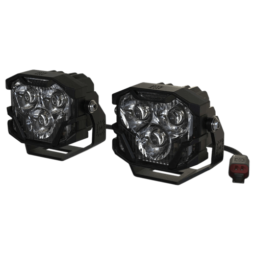 Morimoto Offroad BAF001 4B NCS LED PODS SPOT/WHITE SET - Truck Part Superstore