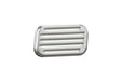 Lokar BAG-6002 Brake Pedal Pad; Brushed Aluminum; Ball Milled Style; 3 in. x 2 in.; - Truck Part Superstore