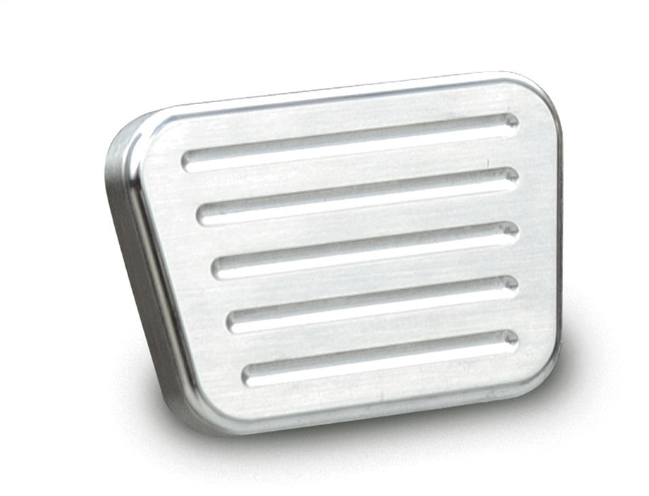 Lokar BAG-6089 Brake Pedal Pad; Billet Aluminum; Brushed; - Truck Part Superstore