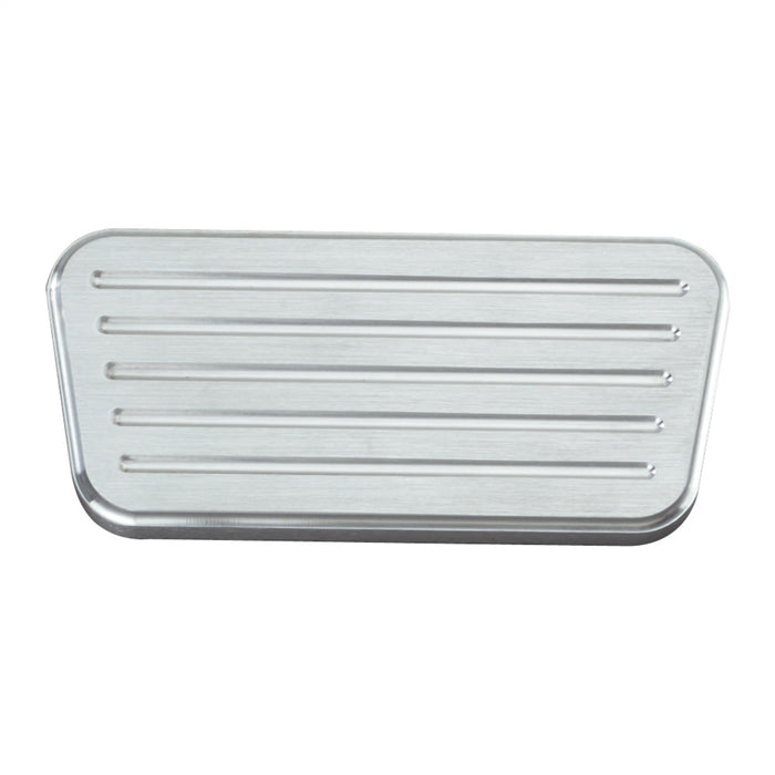 Lokar BAG-6093 Brake Pedal Pad; Billet Aluminum; Brushed; - Truck Part Superstore