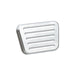 Lokar BAG-6101 Brake Pedal Pad; Billet Aluminum; Brushed; Individual; - Truck Part Superstore
