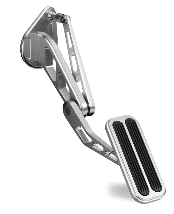 Lokar BAG-6115 Throttle Pedal Assembly; Brushed; w/Rubber Insert; Billet Aluminum; - Truck Part Superstore