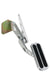 Lokar BAG-6117 Throttle Pedal Assembly; Brushed; w/Rubber Insert; Billet Aluminum; - Truck Part Superstore