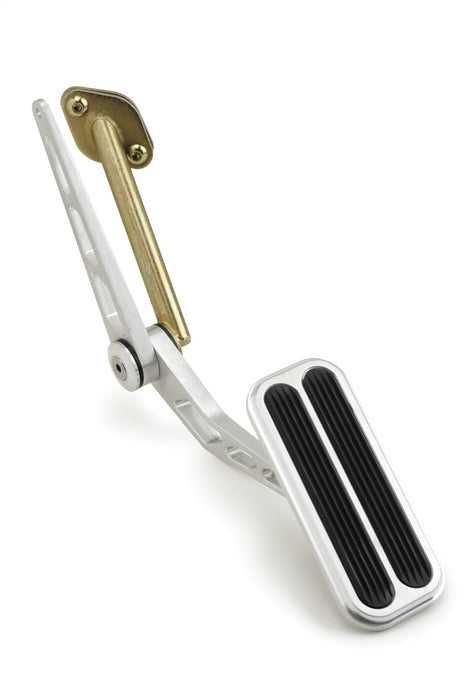 Lokar BAG-6127 Throttle Pedal Assembly; Brushed; w/Rubber Insert; Billet Aluminum; - Truck Part Superstore