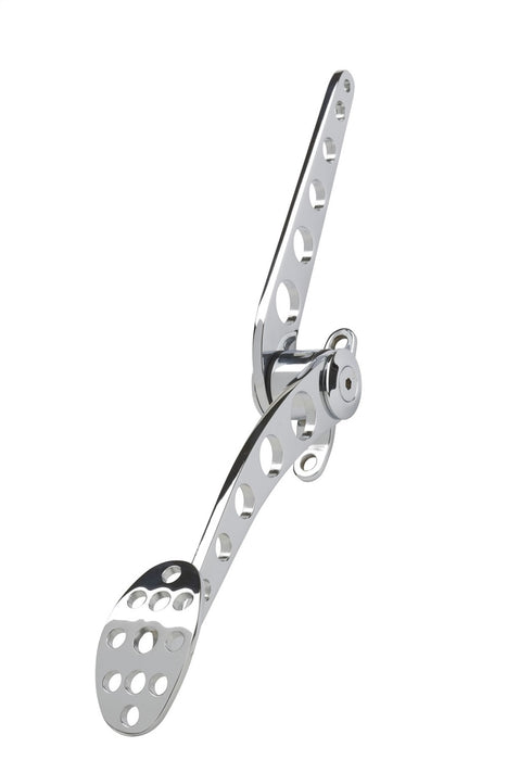 Lokar BAG-6151 Throttle Pedal Assembly; Chrome Plated Steel; Lakester; Curved; - Truck Part Superstore