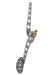 Lokar BAG-6154 Throttle Pedal Assembly; Lakester; Curved; Raw Finish; - Truck Part Superstore