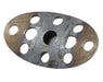 Lokar BAG-6156 Brake Pedal Pad; Lakester; Curved; Raw Finish; - Truck Part Superstore
