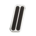 Lokar BAG-6157 Throttle Pedal Pad; Brushed; Drive By Wire; w/Rubber Insert; Billet Aluminum; - Truck Part Superstore