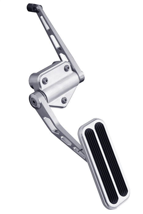 Lokar BAG-6164 Throttle Pedal Assembly; Brushed; w/Rubber Insert; Billet Aluminum; - Truck Part Superstore