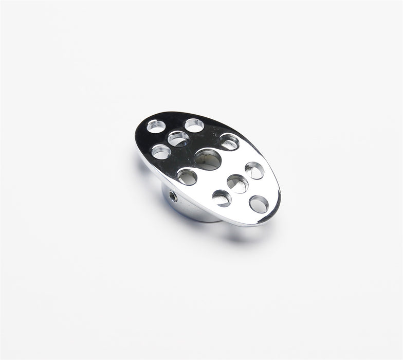 Lokar BAG-6170 Dimmer Switch Cover; Lakester; Billet Aluminum; Chrome; - Truck Part Superstore