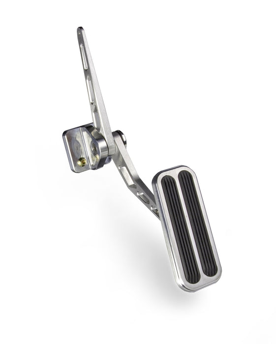 Lokar BAG-6205 Throttle Pedal Assembly; w/Rubber Insert; Billet Aluminum; - Truck Part Superstore