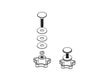Bak Industries PARTS-254A0001 Service Kit-Elevator Bolt Assembly (Includes 2 complete knob sets) - Truck Part Superstore