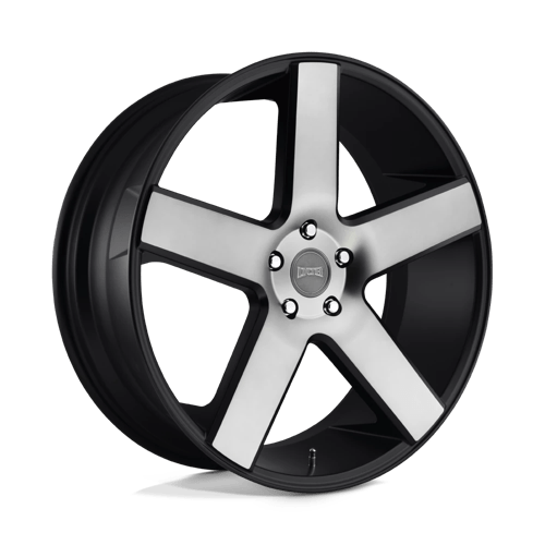 DUB 1PC S116228521+35 S116 22X8.5 5X120 MT-BLK-DDT 35MM - Truck Part Superstore