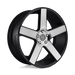 DUB 1PC S116228521+35 S116 22X8.5 5X120 MT-BLK-DDT 35MM - Truck Part Superstore