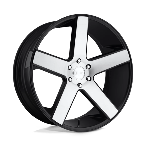 DUB 1PC S217240084+19 S217 24X10 6X5.5 GL-BLK-BRSHD 19MM - Truck Part Superstore