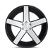 DUB 1PC S217240077+31 S217 24X10 6X5.5 GL-BLK-BRSHD 30MM - Truck Part Superstore