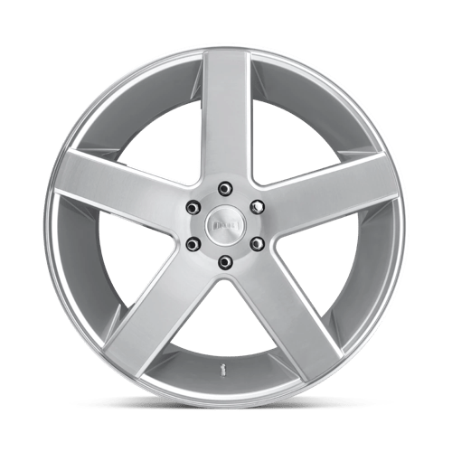 DUB 1PC S218240077+31 S218 24X10 6X5.5 GL-SLVR-BRSH 30MM - Truck Part Superstore