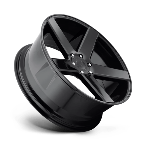 DUB 1PC S216228565+38 S216 22X8.5 5X4.5 GL-BLK 38MM - Truck Part Superstore