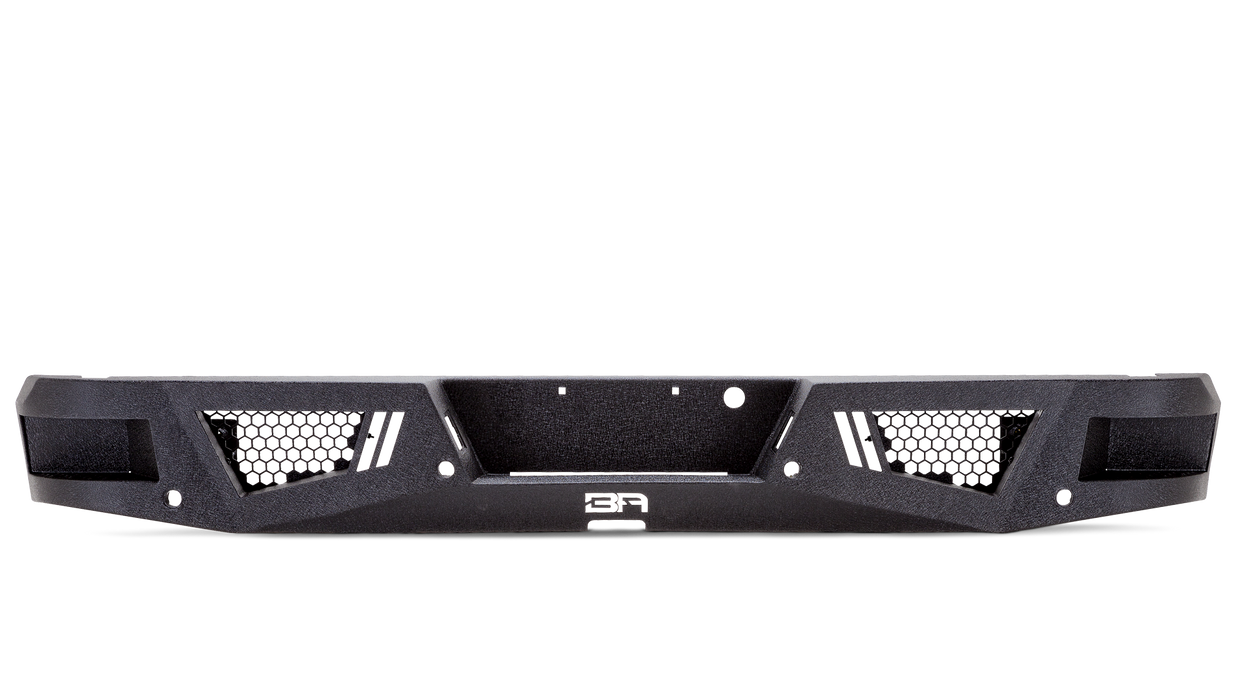 Body Armor 4x4 FD-2962 Eco Series Rear Bumper, Black, F-150 - Truck Part Superstore