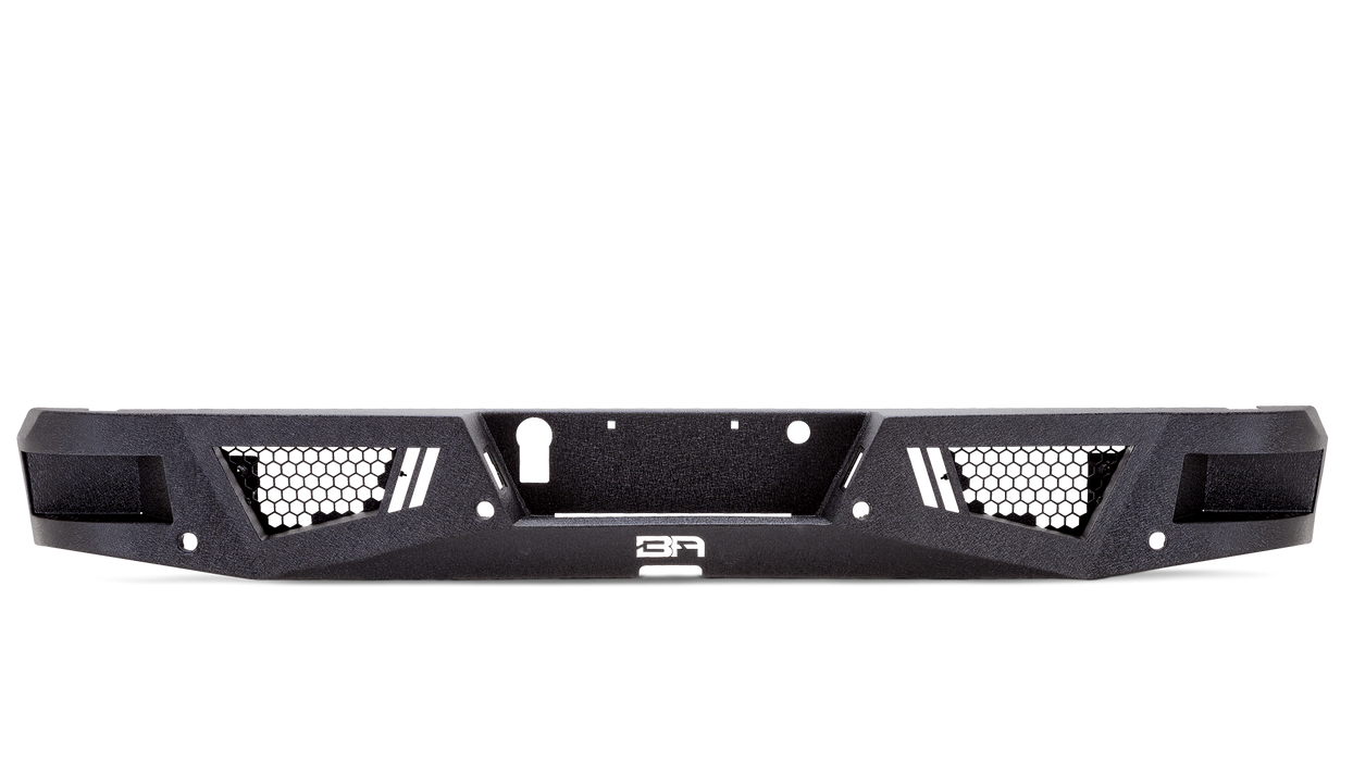 Body Armor 4x4 FD-2963 Eco Series Rear Bumper, Black, F-150 - Truck Part Superstore