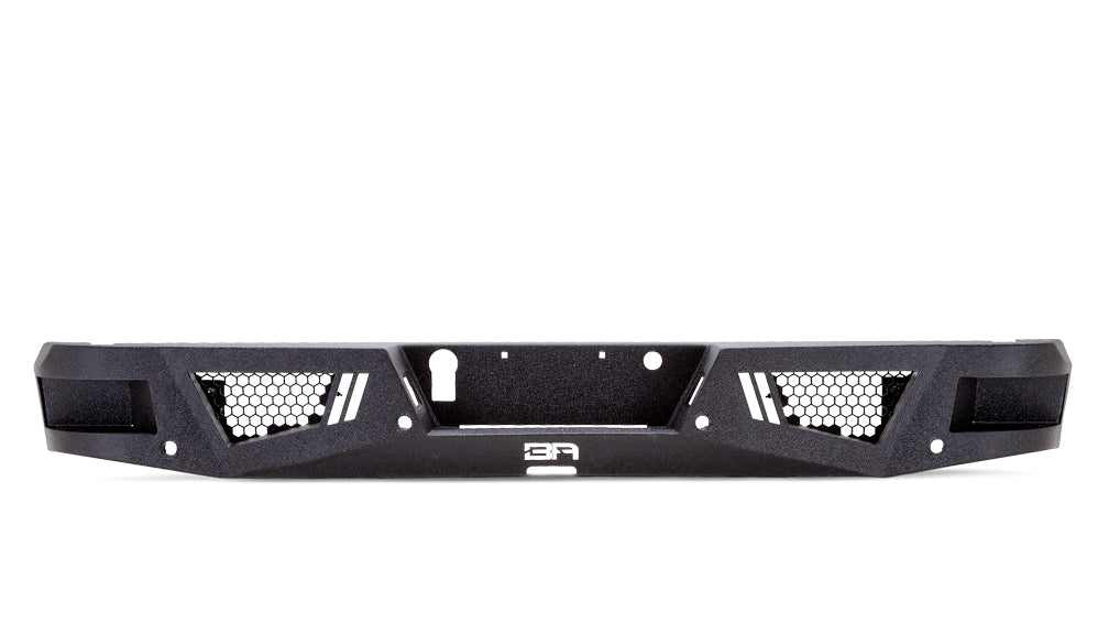 Body Armor 4x4 FD-2962 Eco Series Rear Bumper, Black, F-150 - Truck Part Superstore