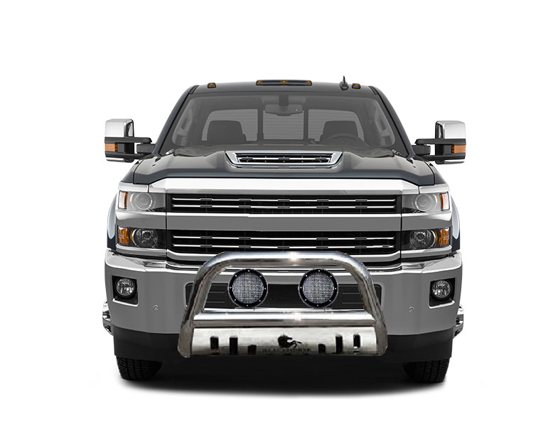 Black Horse Off Road BB004919-SP-PLFB Stainless Steel Stainless Steel Skid Plate - Truck Part Superstore