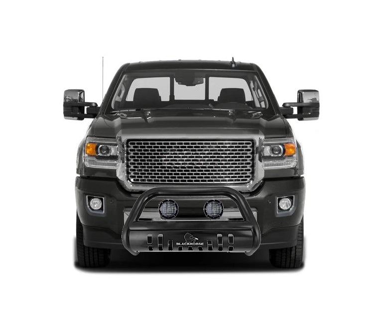 Black Horse Off Road BB004919A-SP-PLFB Black Steel Skid Plate - Truck Part Superstore