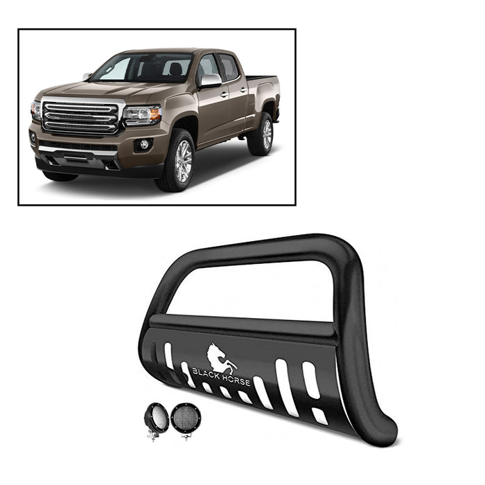 Black Horse Off Road BB030709A-SP-PLFB Black Steel Skid Plate - Truck Part Superstore