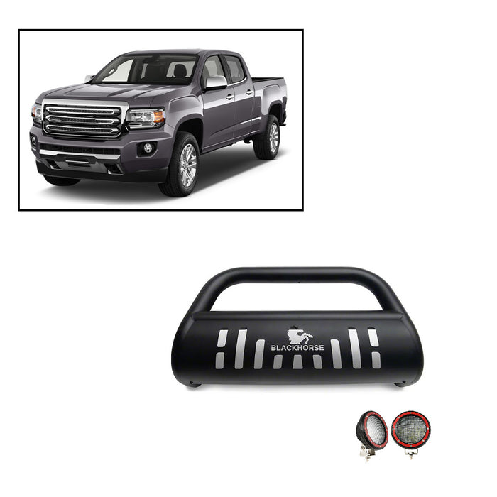 Black Horse Off Road BB030709A-SP-PLFR Black Steel Skid Plate - Truck Part Superstore