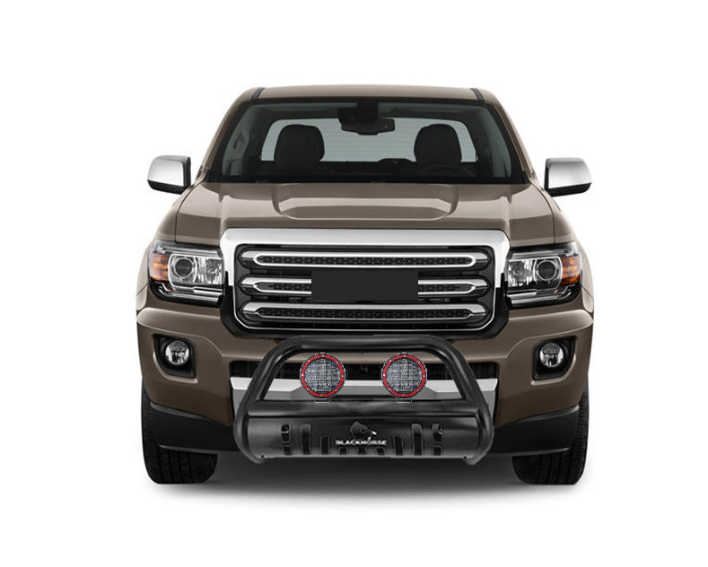 Black Horse Off Road BB030709A-SP-PLFR Black Steel Skid Plate - Truck Part Superstore