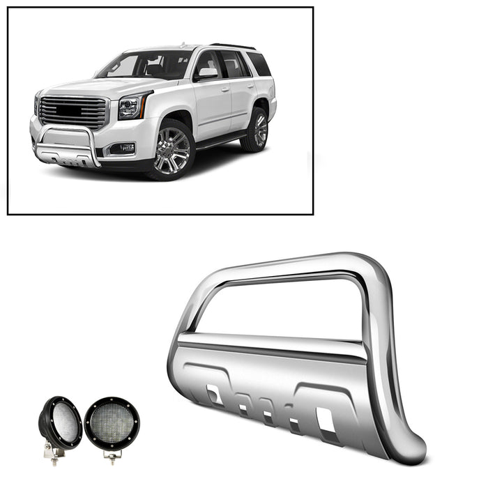 Black Horse Off Road BB037411-SP-35OV-PLFB Stainless Steel Stainless Steel Skid Plate - Truck Part Superstore