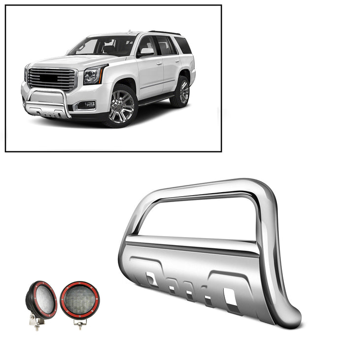 Black Horse Off Road BB037411-SP-35OV-PLFR Stainless Steel Stainless Steel Skid Plate - Truck Part Superstore