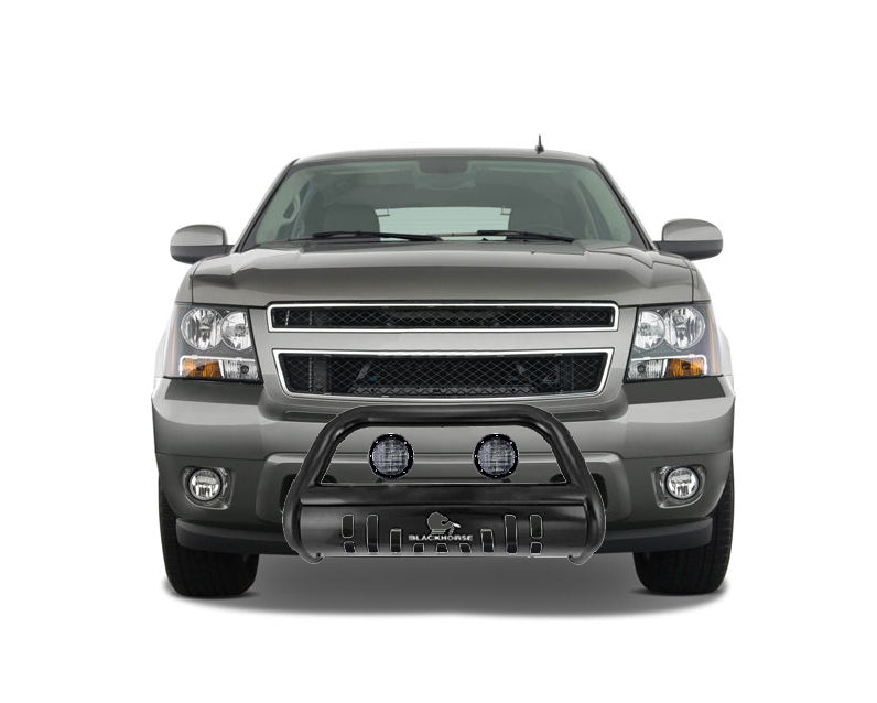 Black Horse Off Road BB037411A-SP-PLFB Black Steel Skid Plate - Truck Part Superstore