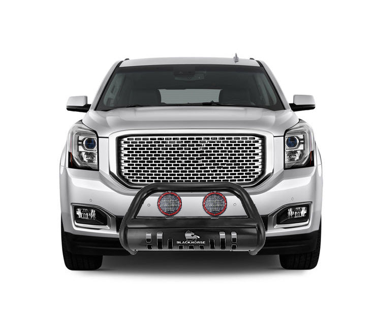 Black Horse Off Road BB037411A-SP-PLFR Black Steel Skid Plate - Truck Part Superstore