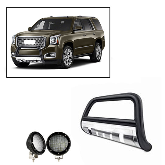 Black Horse Off Road BB037411BS-SP-35OV-PLFB Black Steel Skid Plate - Truck Part Superstore